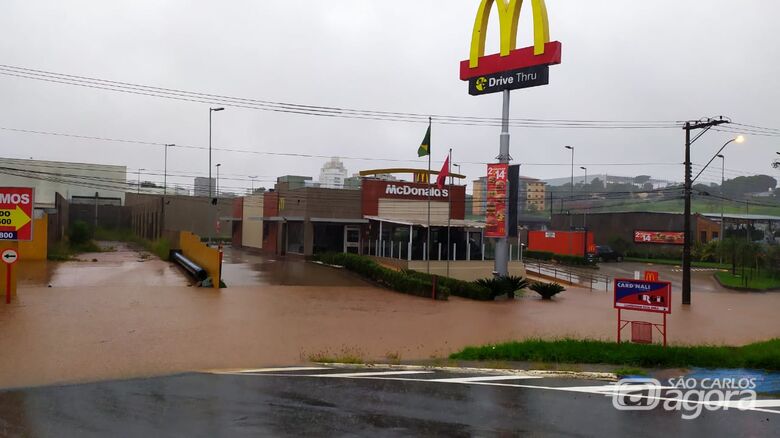 Em 24 horas, chuva atinge 126,8 mm em São Carlos - 