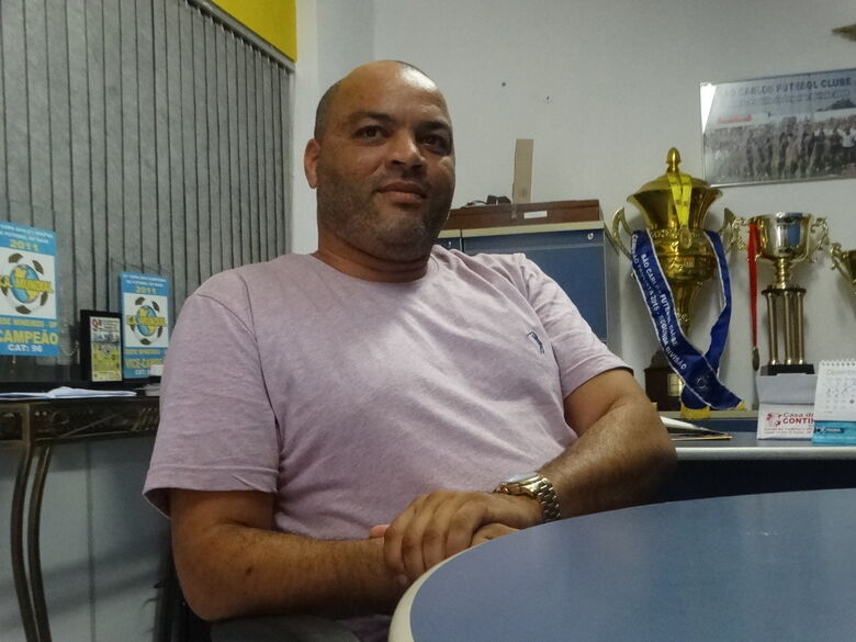 Boldrin: "Venho para fazer futebol. Colocar o São Carlos em evidência" - Crédito: Marcos Escrivani