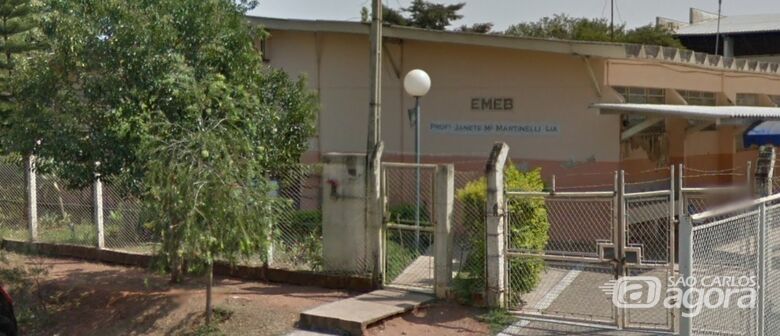 Ladrão furta ventilador da EMEB Janete Maria Martineli Lia - Crédito: Google Street View
