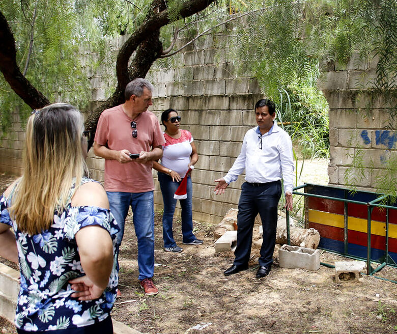 Roselei leva apoio a escolas municipais do Faga e Aracy - Crédito: Divulgação