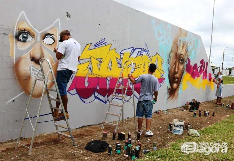 Inscrições abertas para o curso de Grafite - Crédito: Divulgação