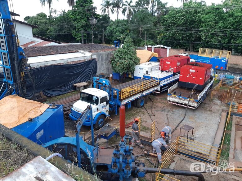 SAAE inicia construção de poço profundo na Vila Nery - Crédito: Divulgação