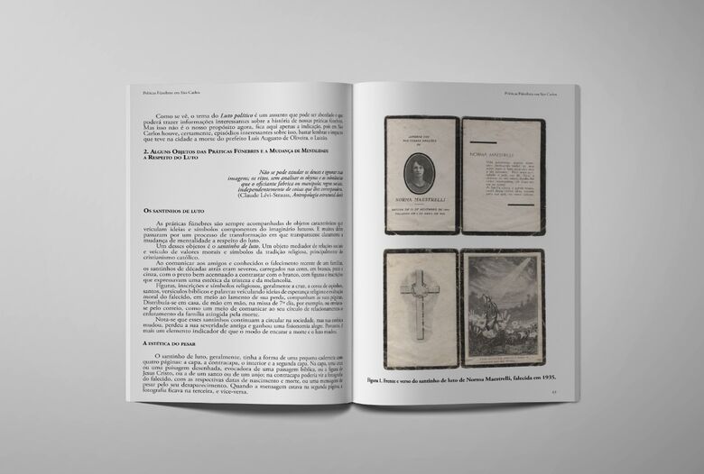 Fundação Pró-Memória lança livro “Práticas Fúnebres em São Carlos” - Crédito: Divulgação