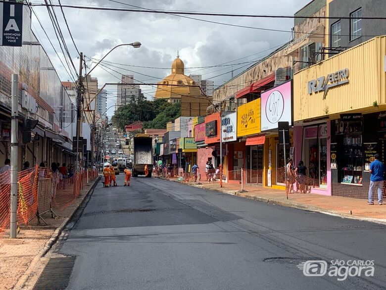 Rua Episcopal será liberada na próxima quarta-feira - 