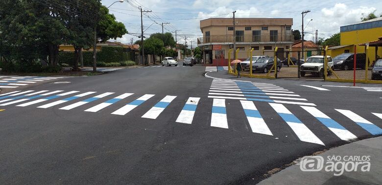 Rua Iwagiro Toyama está com nova sinalização - Crédito: Divulgação