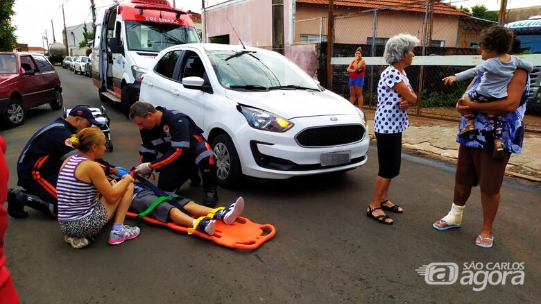 Menino de 7 anos é atropelado na Vila Lutfala - Crédito: Maycon Maximino