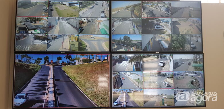 Câmeras de videomonitoramento ajudam na identificação da prática de criminosos em Ibaté - Crédito: Divulgação
