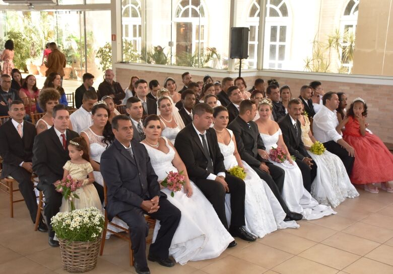 Inscrições para a próxima edição do casamento comunitário começam na terça-feira (10) - Crédito: Divulgação