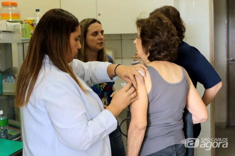 Campanha de vacinação contra gripe começa hoje (23); Em São Carlos, idosos serão vacinados em casa - Crédito: Divulgação