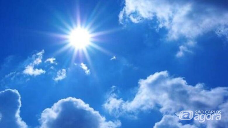 Final de semana promete ser de sol e calor em São Carlos - 