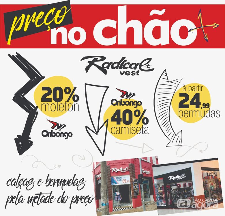 Radical Vest derruba os preços no chão; confira as ofertas - Crédito: Divulgação/Radical Vest
