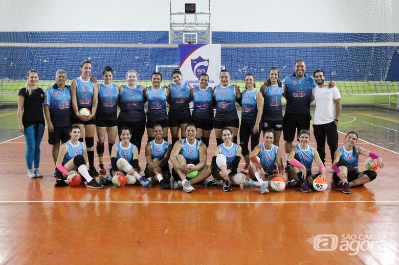 A equipe de vôlei feminino manteve a base de 2019 e promete brigar por títulos este ano - Crédito: Marcos Escrivani