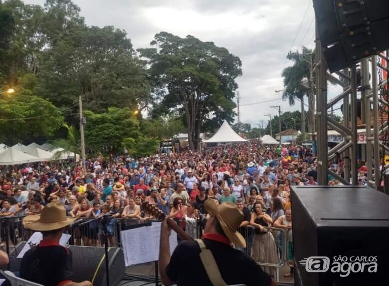 Festa do Milho em Água Vermelha chega a reunir em cada edição, 7 mil pessoas - Crédito: Divulgação