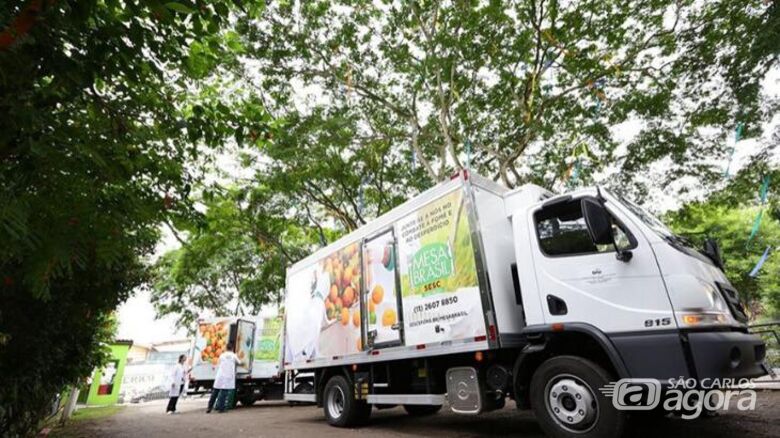 Mesa Brasil Sesc São Paulo distribui alimentos e produtos de higiene em meio à crise causada pelo novo coronavírus - Crédito: Divulgação