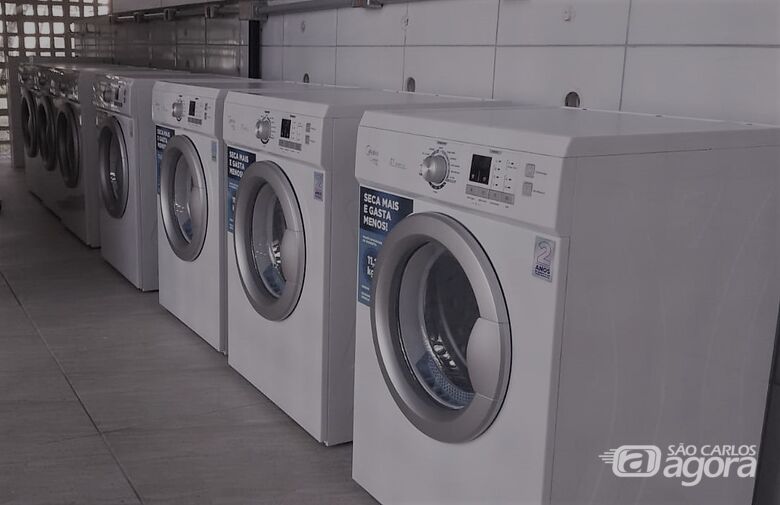Moradia Estudantil de São Carlos recebe novas máquinas de lavar e secar - Crédito: Divulgação