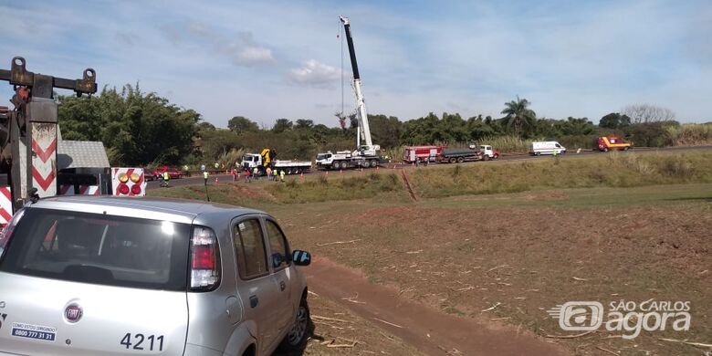 Caminhoneiro morre em grave acidente na região - Crédito: Araraquara 24 horas