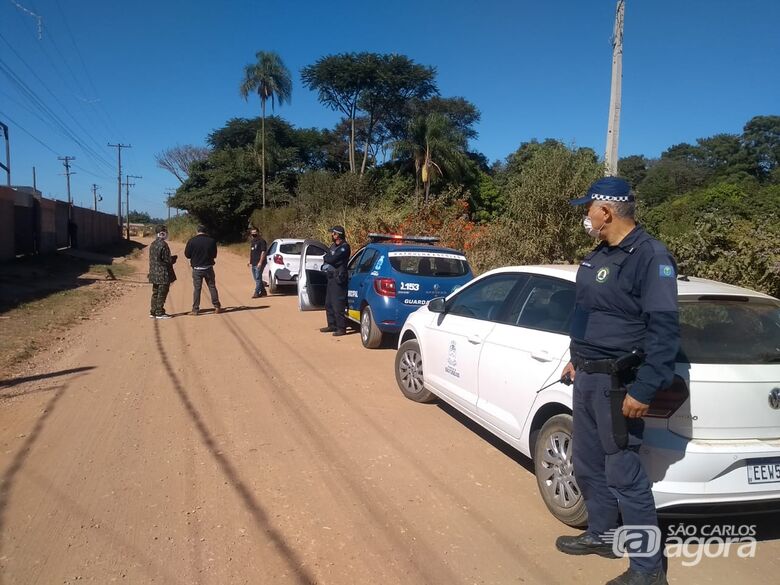 Força-tarefa inicia trabalho de fiscalização em bairros onde há menos isolamento social em São Carlos - Crédito: Divulgação