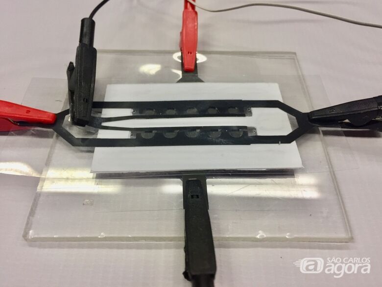 Dispositivo identificará partes do RNA viral na saliva de indivíduos infectados. Grupo tem ainda outras iniciativas, como o desenvolvimento de sensores para monitorar a presença do patógeno no ar e em sistemas de esgoto - Crédito: UFSCar
