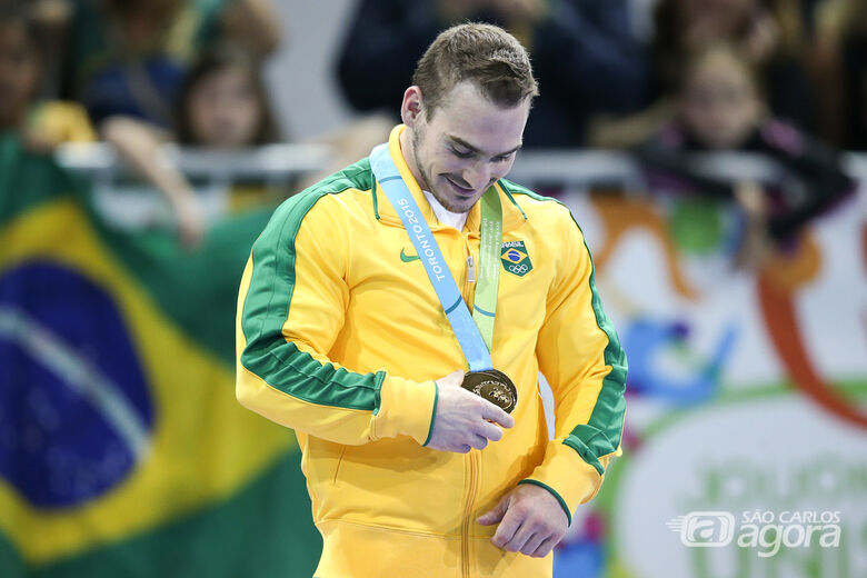 Arthur Zanetti foi o primeiro brasileiro a conquistar medalha olímpica na ginástica em Jogos Olímpicos - Crédito: Ricardo Bufolin CBG