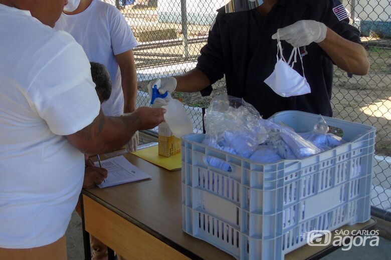 Presídios de SP recebem 2,7 milhões de máscaras de proteção - Crédito: Divulgação