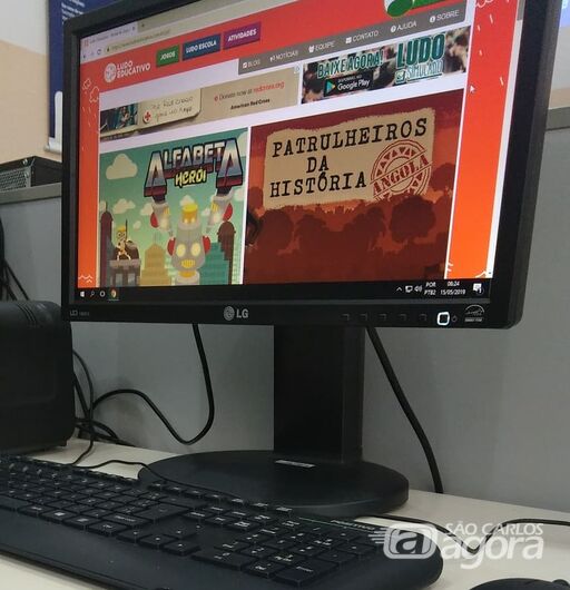Plataforma Ludo Escola será implantada na rede de ensino de São Carlos - Crédito: Divulgação