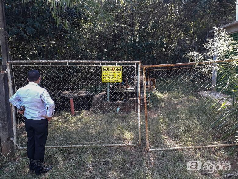 Roselei constata problemas no Jardim Tijuca: vereador protocolou pedido para que a Prefeitura tome providências - Crédito: Divulgação