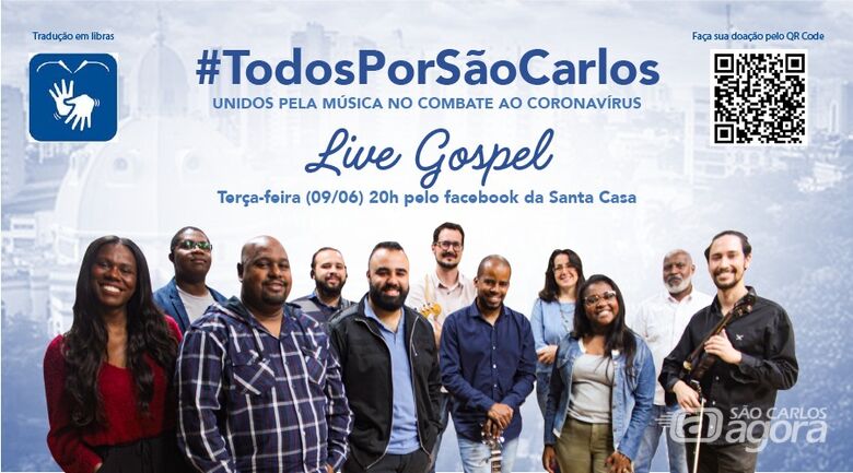 Igrejas evangélicas se unem e fazem live em prol da Santa Casa - Crédito: Divulgação