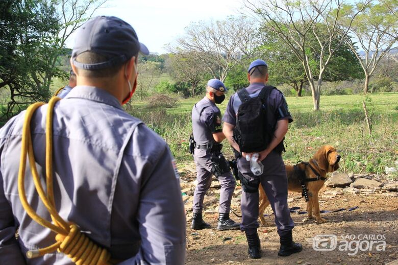 Bombeiros e BAEP fazem buscas para tentar localizar idoso desaparecido desde quarta-feira - Crédito: Marco Lúcio