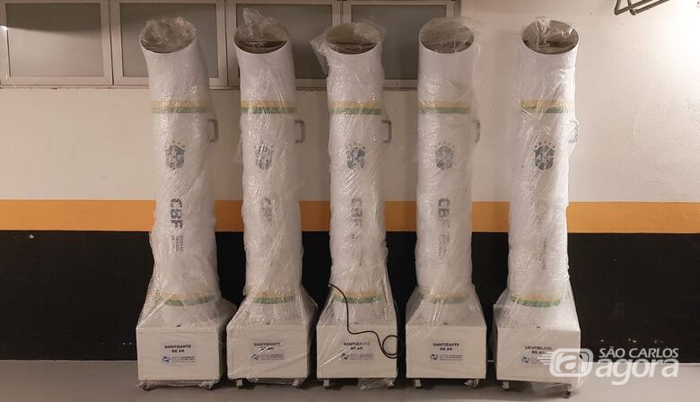 CBF adquire descontaminadores de ar desenvolvidos pelo IFSC/USP São Carlos - Crédito: Divulgação