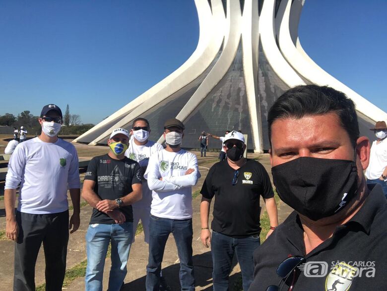 Proprietário do C.A.T.E. VALENTI participa do “Movimento Pró-Armas” em Brasília - Crédito: Divulgação