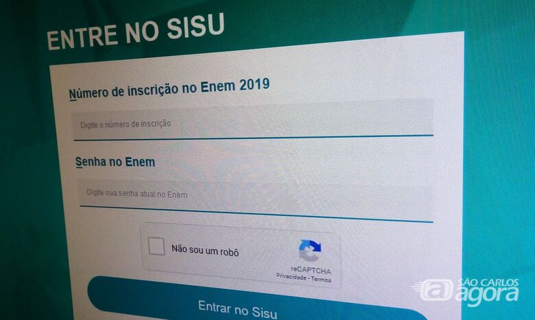 Começam hoje inscrições para o Sisu -