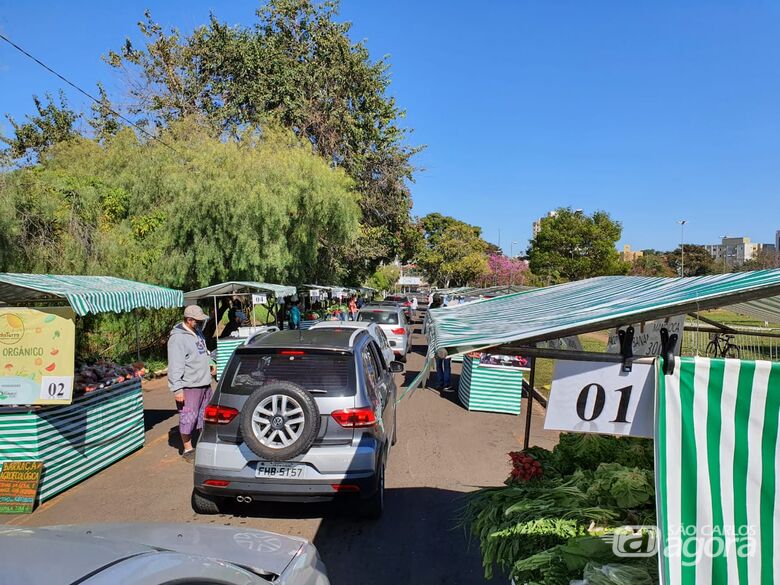 Feira livre drive thru será realizada pela quarta vez - Crédito: Divulgação