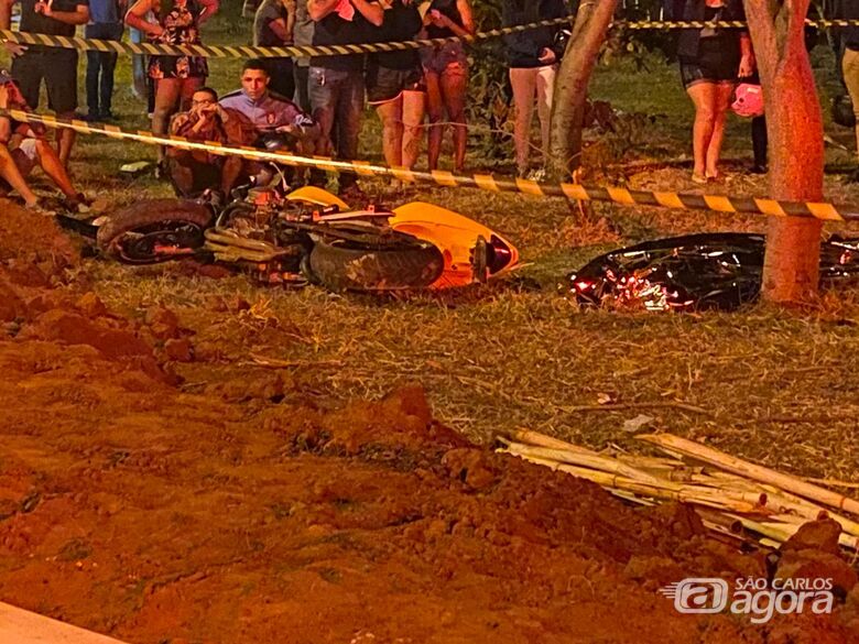 Com moto emprestada, jovem sofre acidente e morre em cidade da região - Crédito: Araraquara 24 Horas