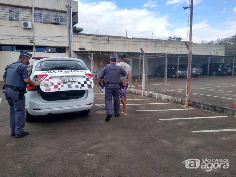 Acusado de matar desafeto com golpes de capacete é preso pela PM na Vila Prado - Crédito: Divulgação/PM