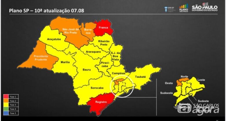 Governo de SP volta atrás e mantém São Carlos na fase amarela -