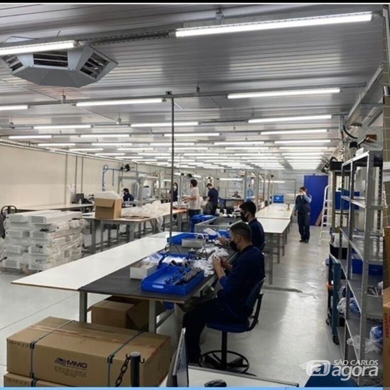 Indústria de São Carlos fabrica descontaminador de ar - Crédito: Divulgação