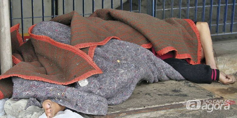 Em dia de muito frio, dois moradores de rua são encontrados mortos na capital -