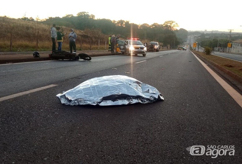 Jovem morre em acidente de moto na região - Crédito: Divulgação