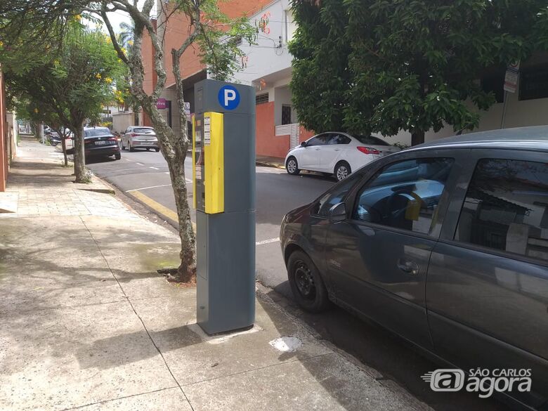 Estacionamento rotativo da área azul volta a funcionar em horário integral - Crédito: Arquivo/SCA