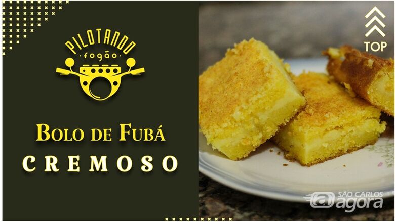Vinicius Holmo ensina a preparar um delicioso bolo de fubá cremoso -