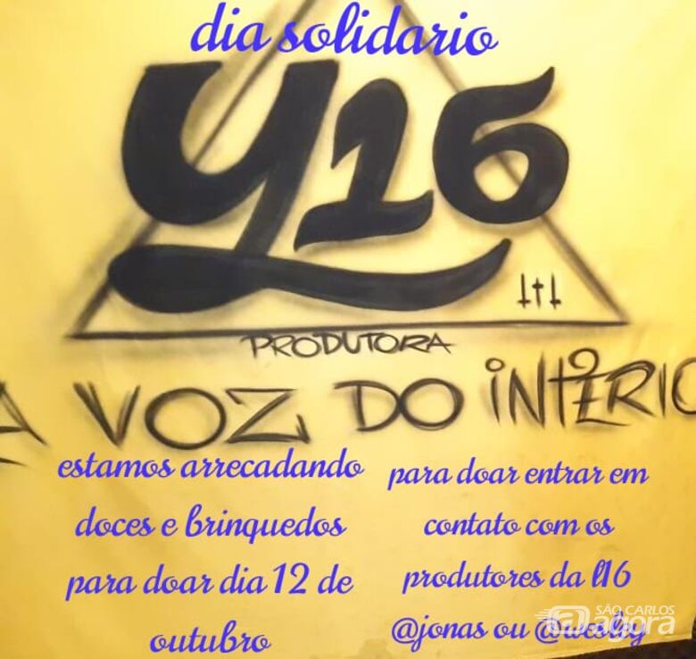 Campanha busca “Um Dia Solidário Para Crianças Felizes” - Crédito: Divulgação