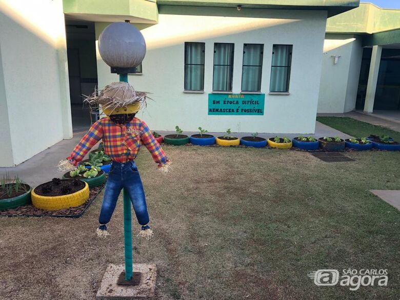 Creche de Ibaté mantém ativo projeto de Horta na Escola - Crédito: Divulgação