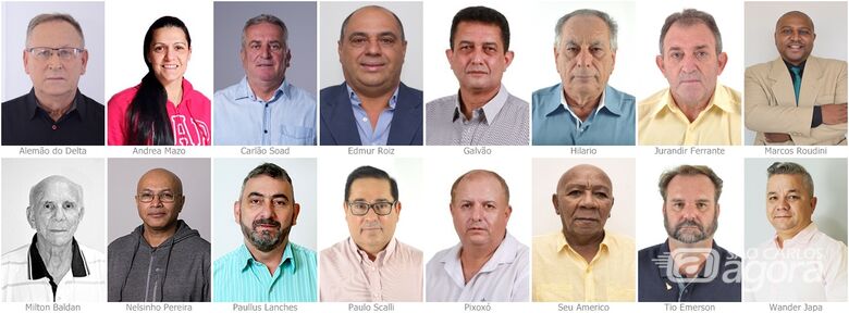 Conheça os 'veteranos' que disputam as eleições a vereador em São Carlos - Crédito: Arte SCA