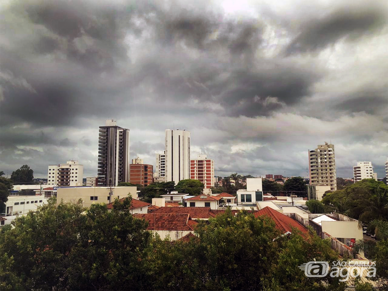 Defesa Civil emite alerta para possibilidade de chuva forte neste sábado em São Carlos - Crédito: Arquivo SCA