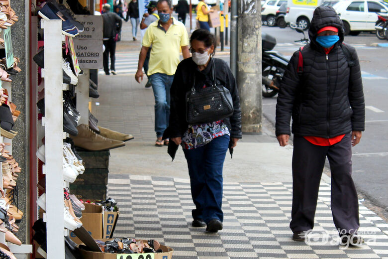 Sistema de baixa pressão promete derrubar temperaturas nesta sexta-feira (30) - Crédito: Arquivo/Acisc