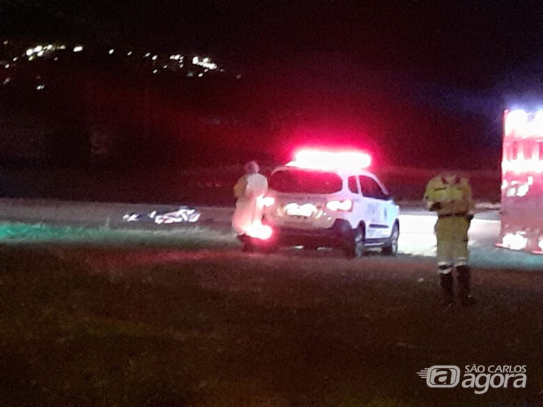 Homem morre atropelado na Washington Luís - Crédito: Araraquara 24 horas