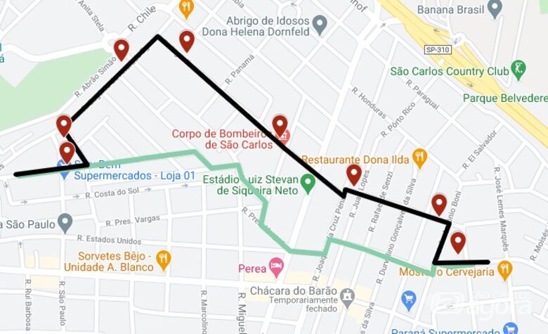 Suzantur promove adequações na linha Cedrinho x São Carlos 8 -