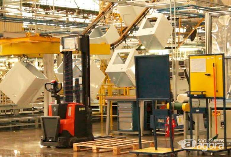 Fábrica da Electrolux em São Carlos - Crédito: Divulgação