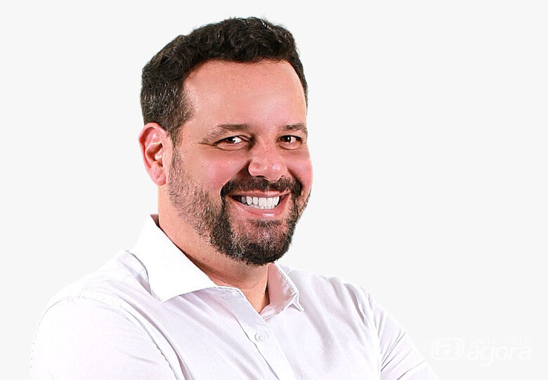 Sérgio Ferrão é candidato a prefeito de São Carlos: é a primeira vez que disputa uma eleição - Crédito: Divulgação