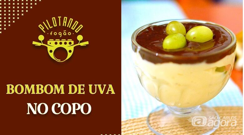 Vinicius Holmo ensina a preparar um delicioso bombom de uva no copo - 